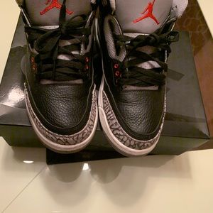 Black cement 3s